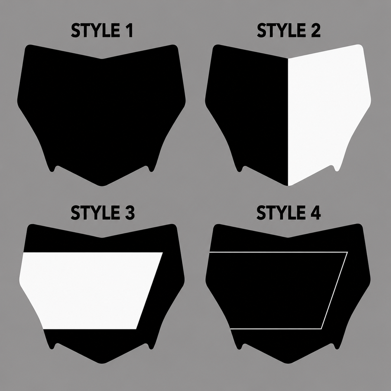 CUSTOM MOTOCUTZ Plate Decal